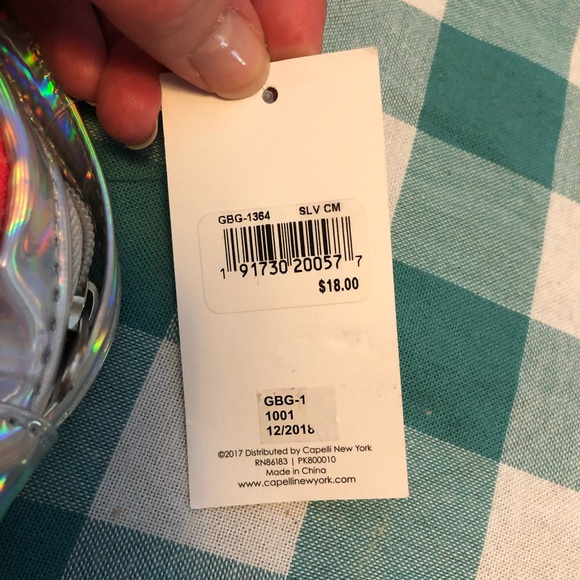 NWT Capelli NY Rainbow Purse w/ silver stud accent - Picture 4 of 8